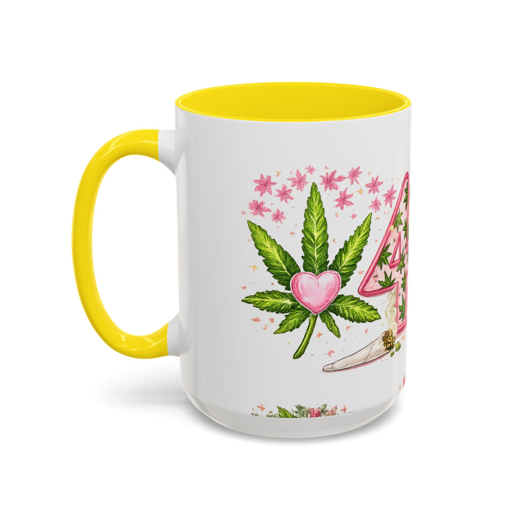 420 Cannabis Coffee Mug — 'Best Buds' Accent Tea Cup (11/15oz)