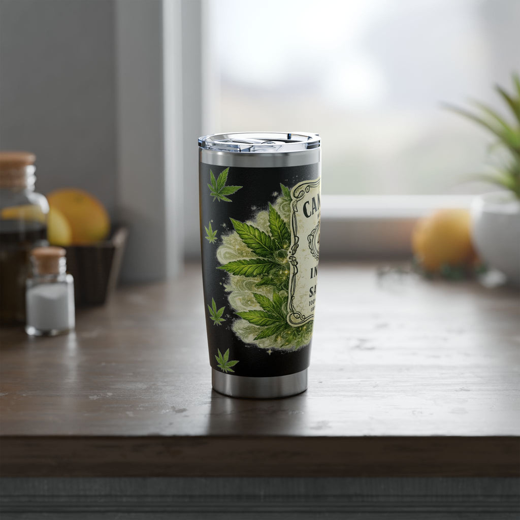 Cannabis 420 Tumbler — 20oz Insulated Vagabond Travel Cup