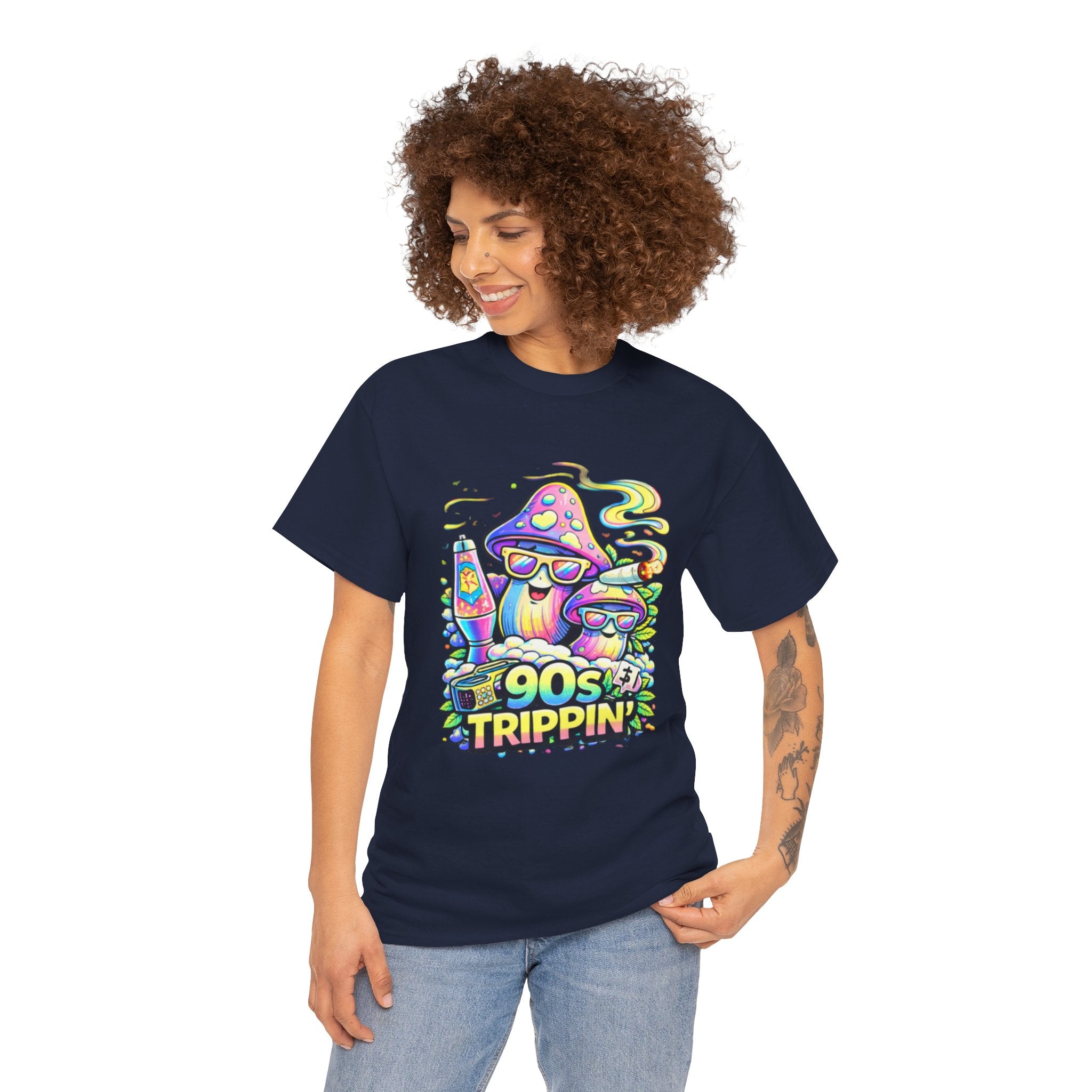 90s Trippin' Mushroom Tee