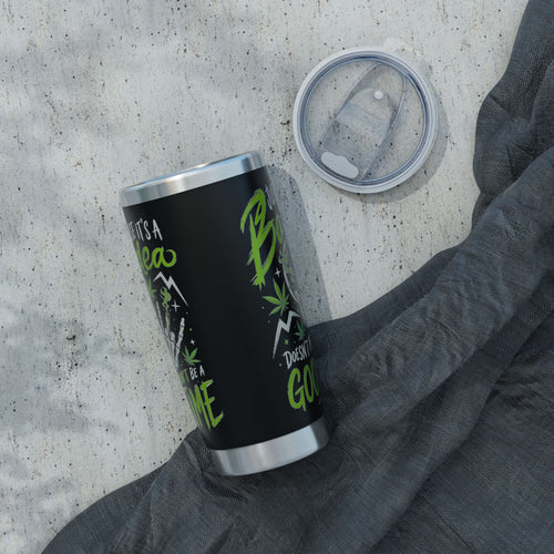 20oz Stainless Tumbler — "Being a Vagabond" Adventure Travel Insulated Cup