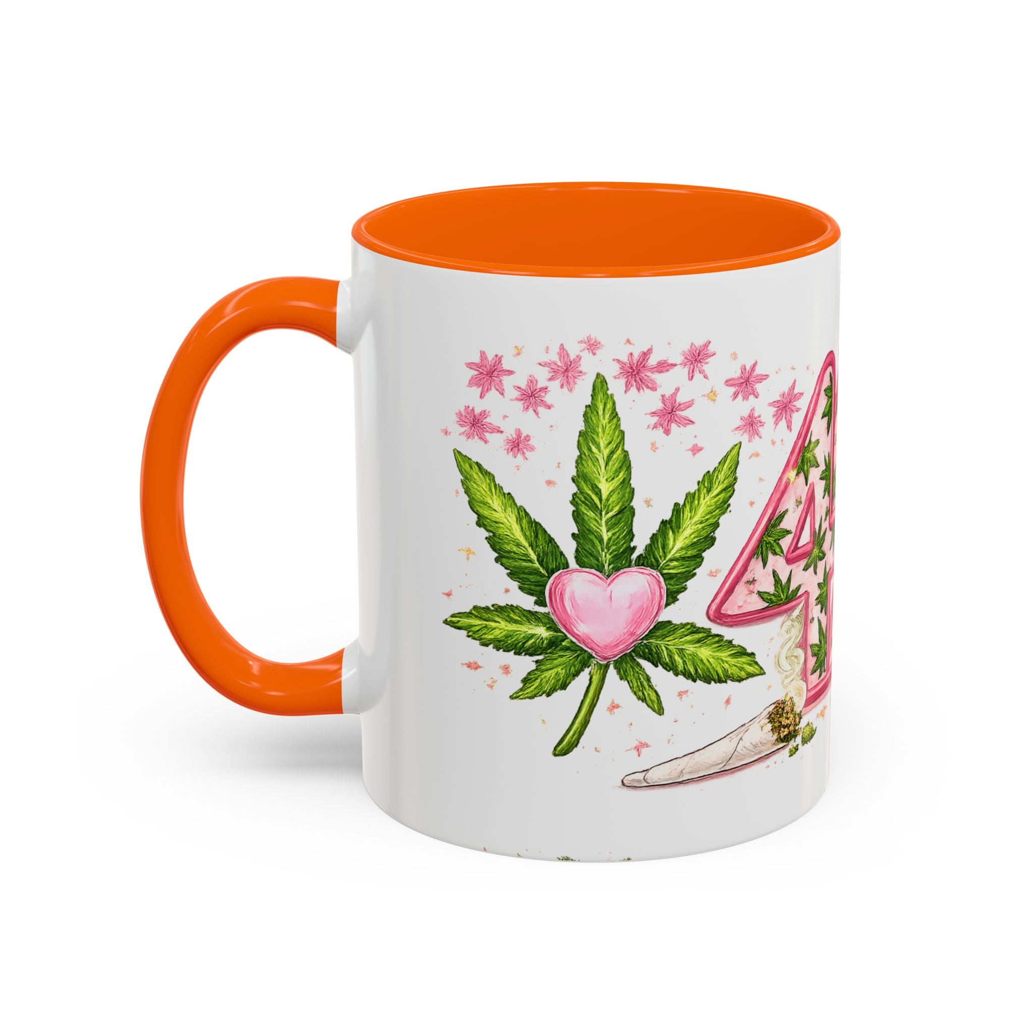 420 Cannabis Coffee Mug — 'Best Buds' Accent Tea Cup (11/15oz)