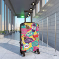 Funny Mom Travel Suitcase – 'Chaos Coordinator' Luggage Cover with Humorous Mom Sayings