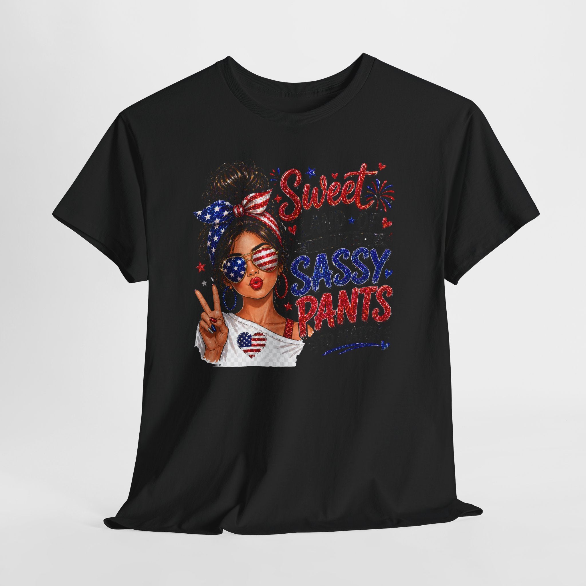 Patriotic 'Sweet Land of Liberty' Sassy Pants Tee