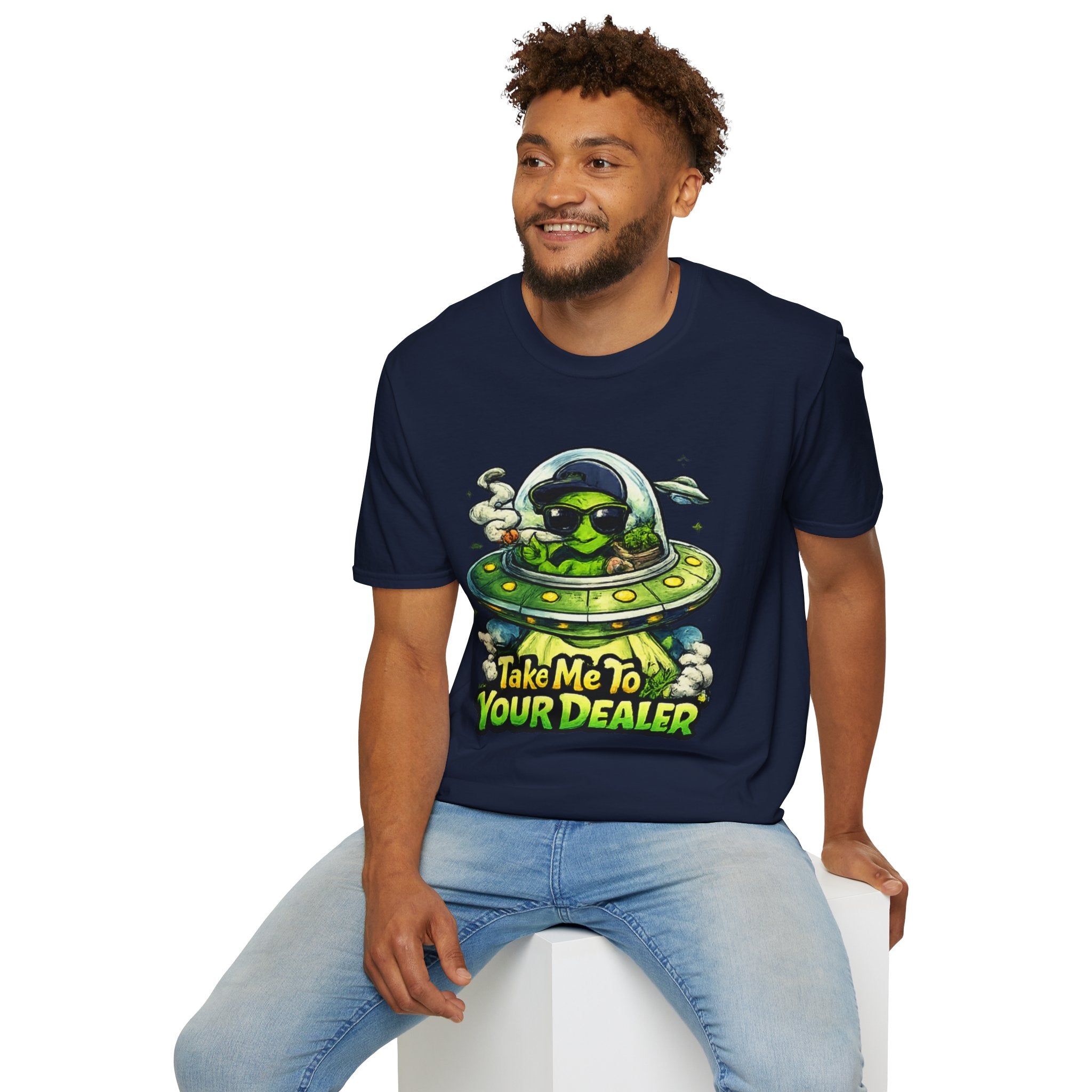 Take Me To Your Dealer Alien T-Shirt