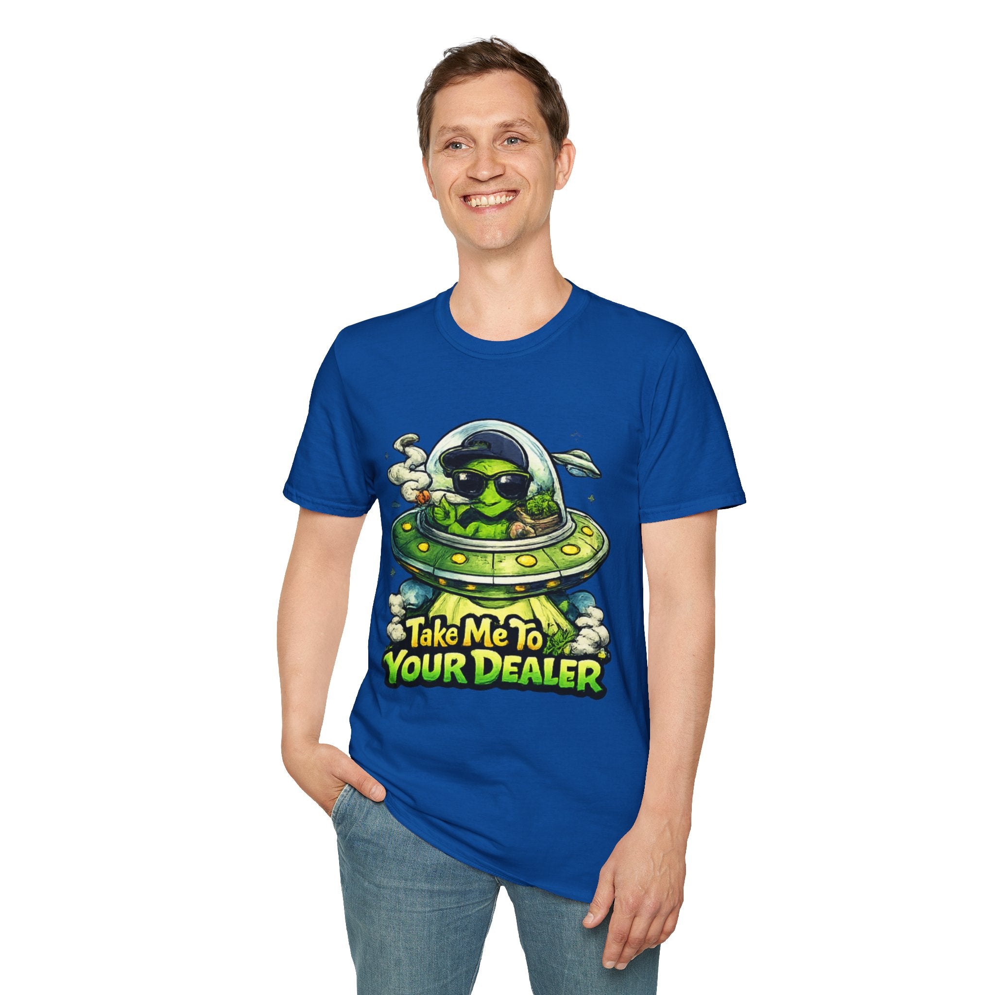 Take Me To Your Dealer Alien T-Shirt