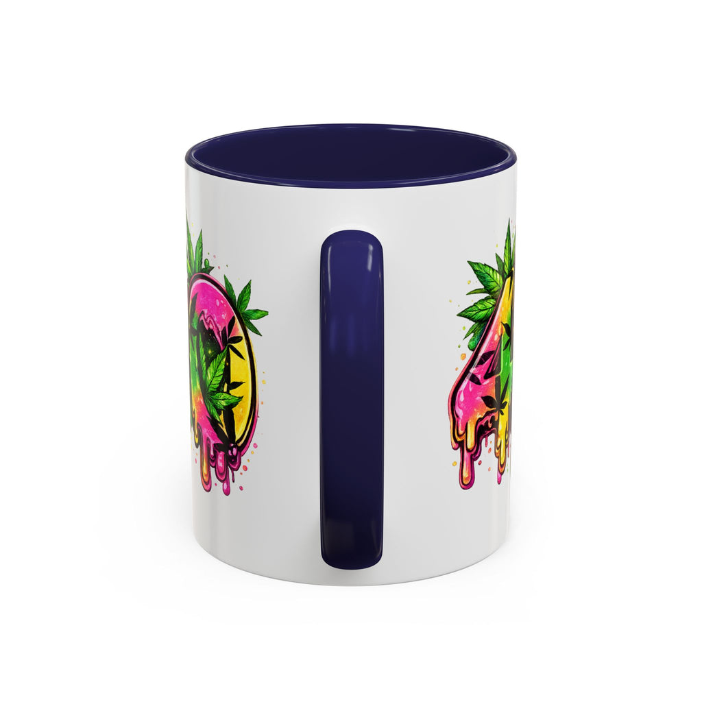 420 Drip Coffee Mug — Colorful Cannabis Stoner Art Accent Mug (11/15oz)