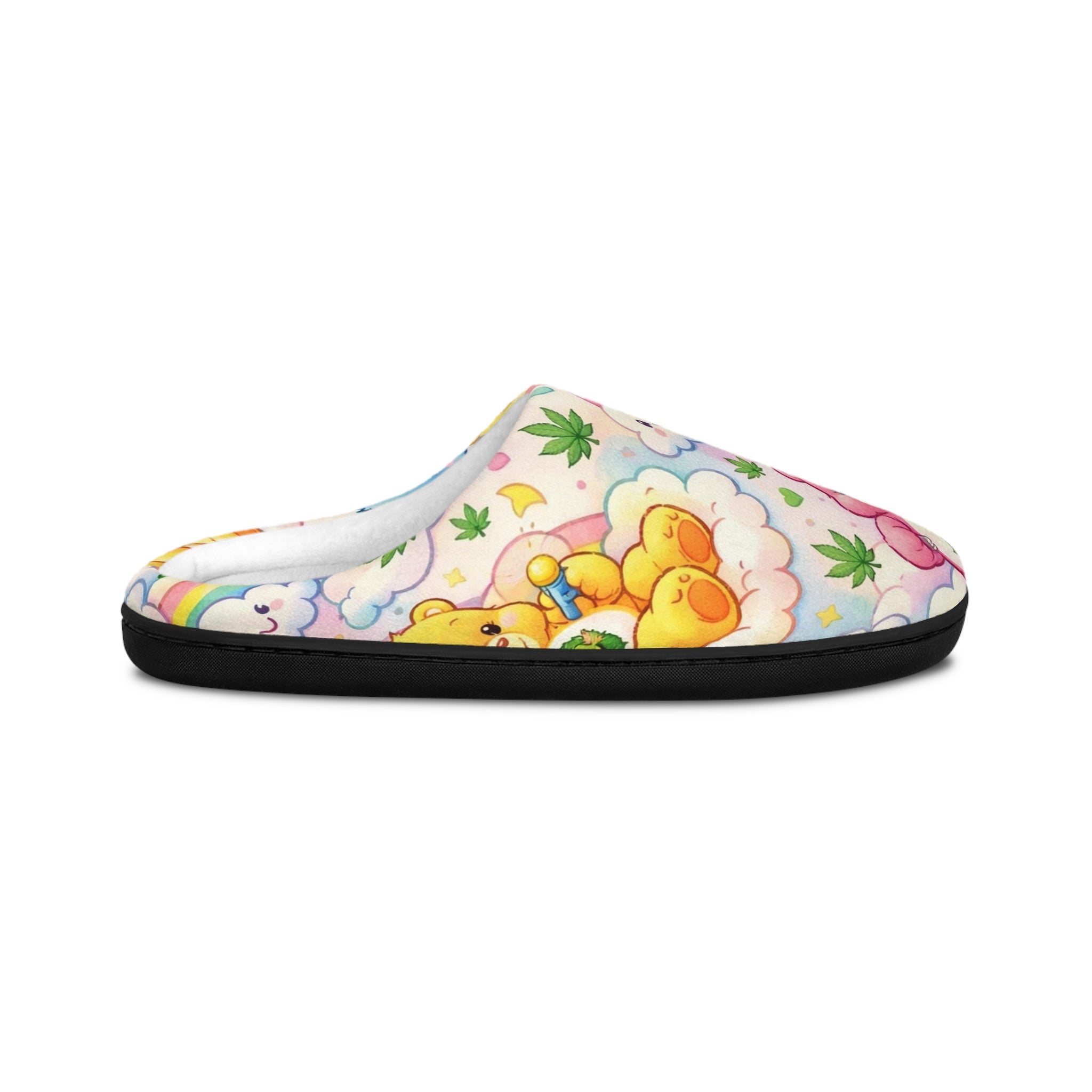 Care Bears Rainbow Slippers — Cute Cloud & Heart Indoor Women’s Slippers