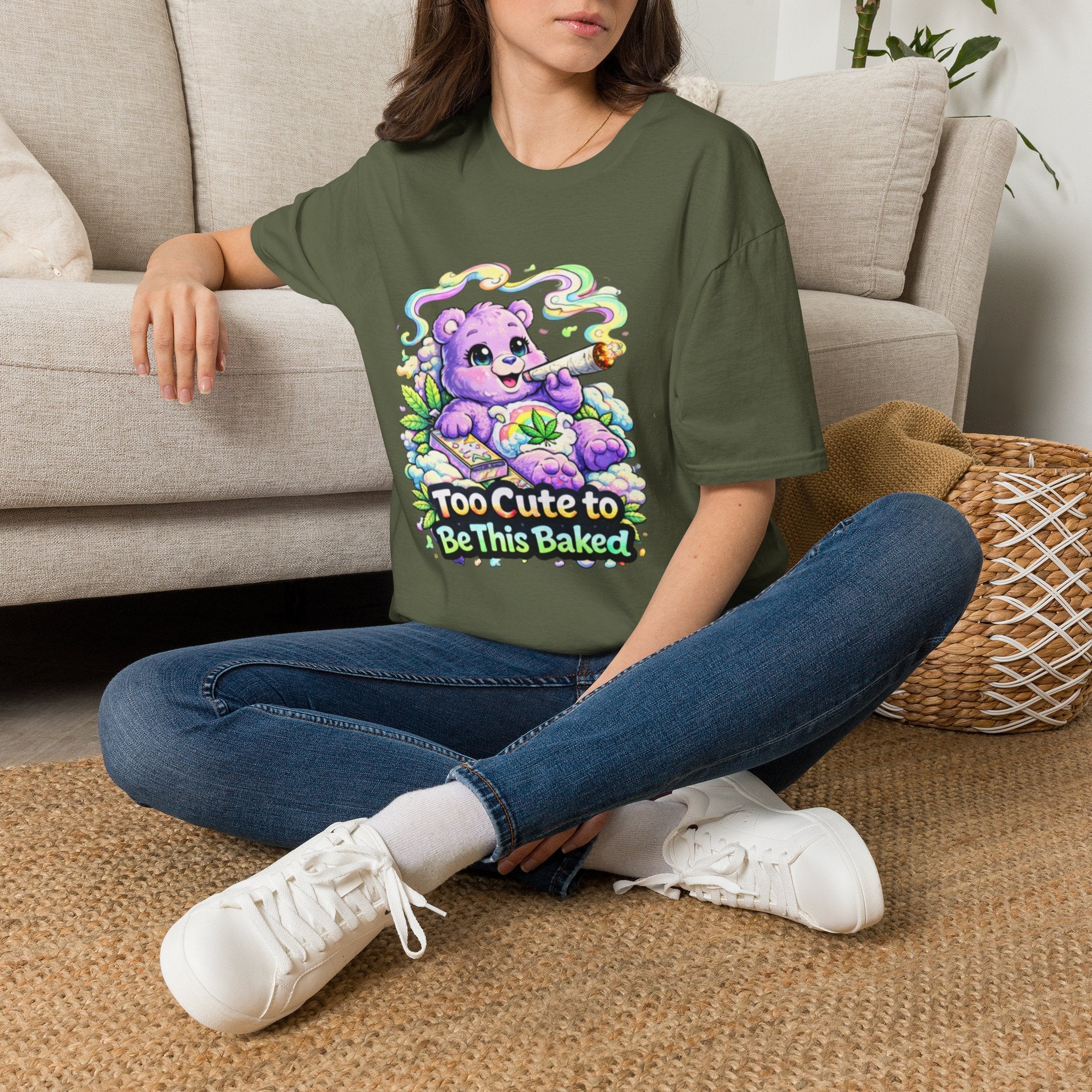 Too Cute to Be This Baked Bear T-Shirt