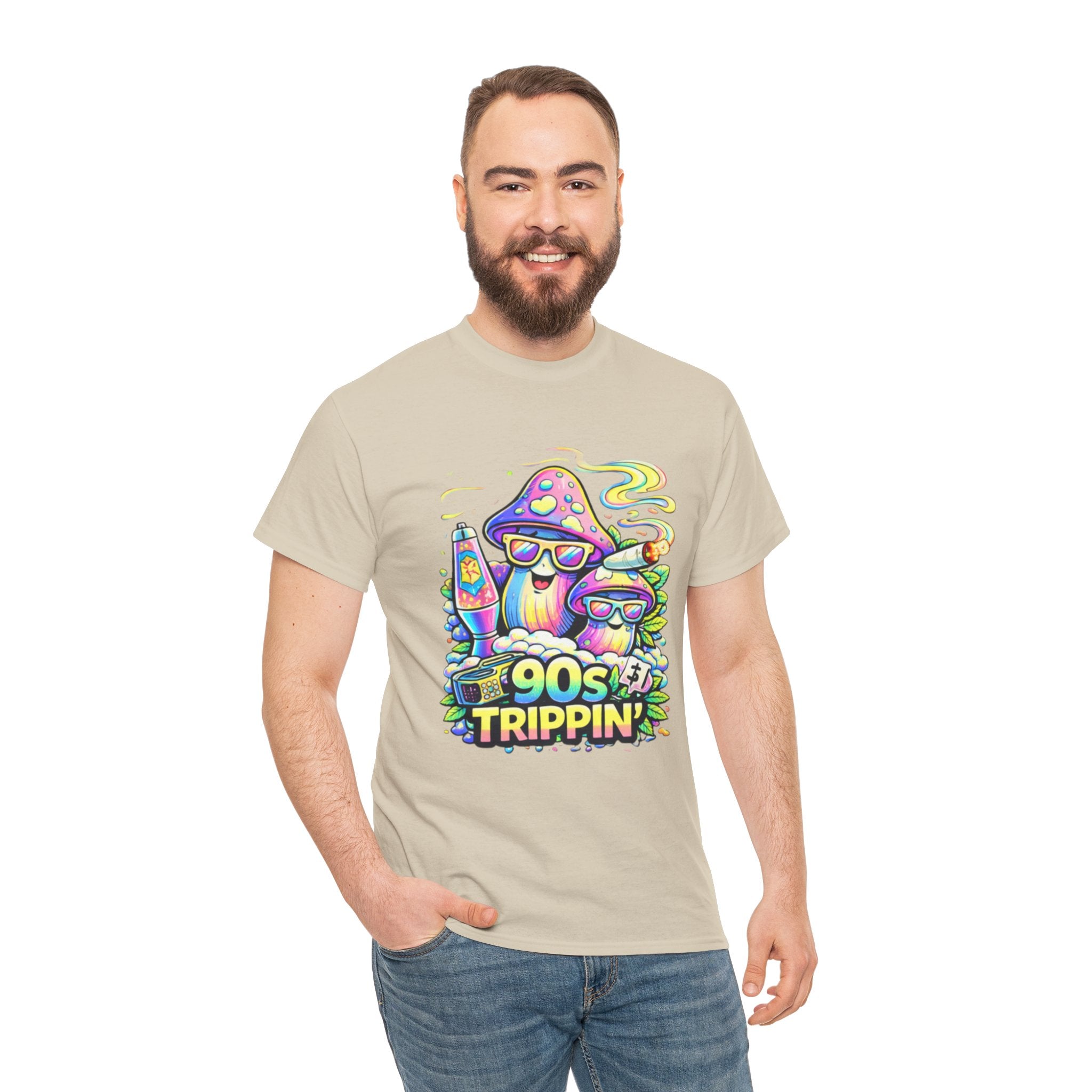 90s Trippin' Mushroom Tee