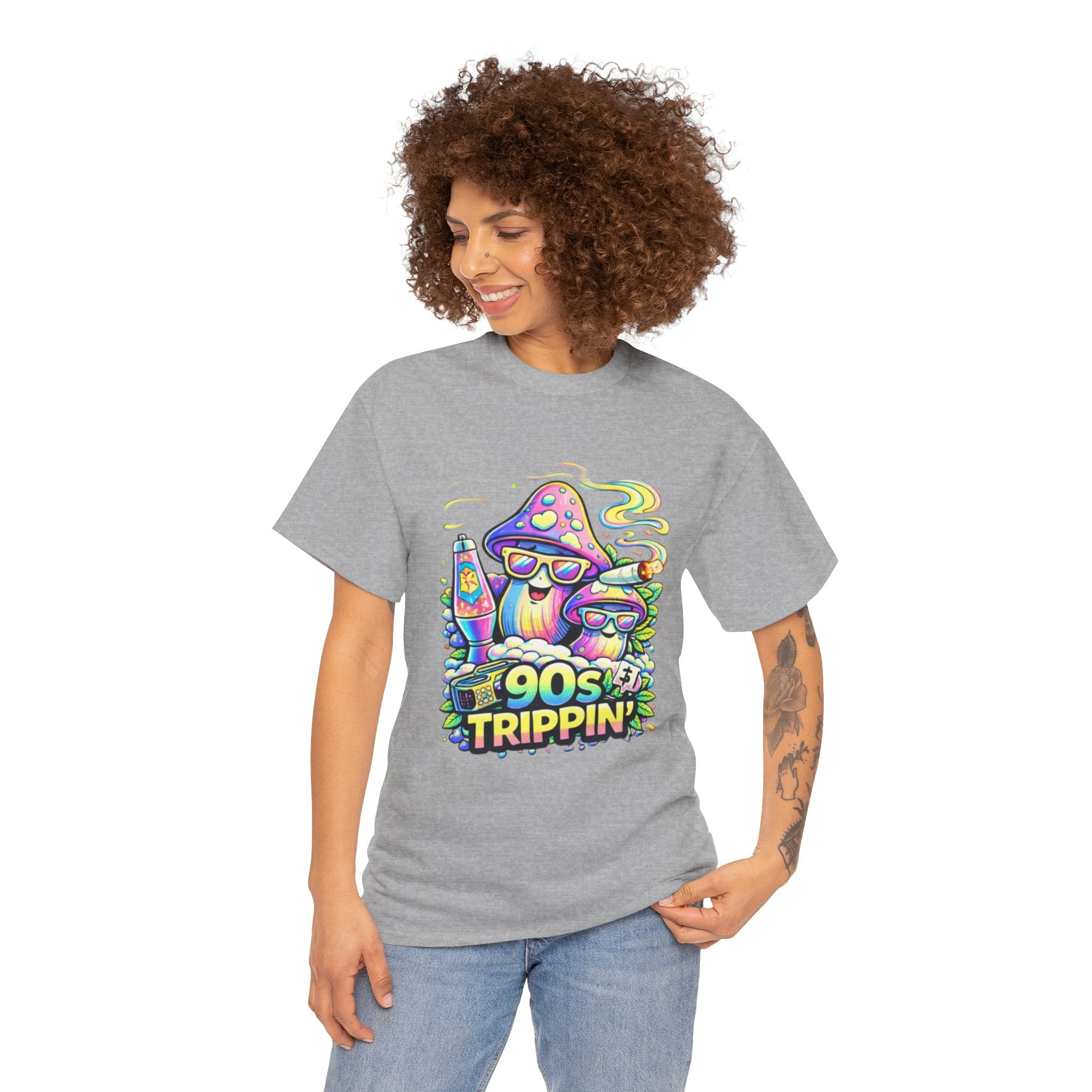 90s Trippin' Mushroom Tee