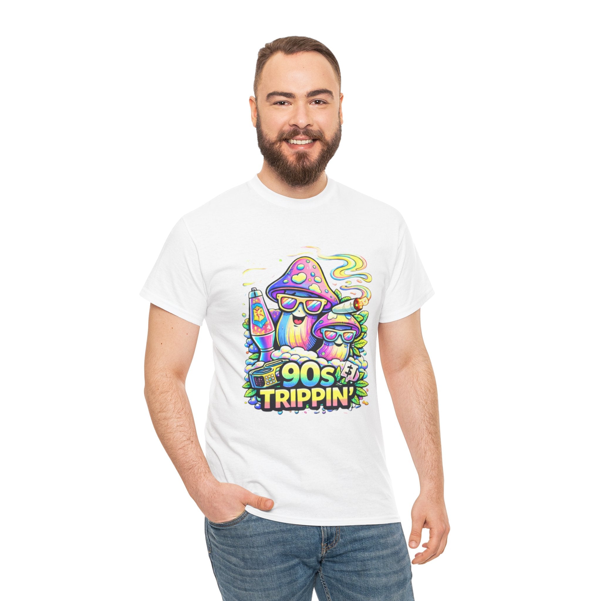 90s Trippin' Mushroom Tee