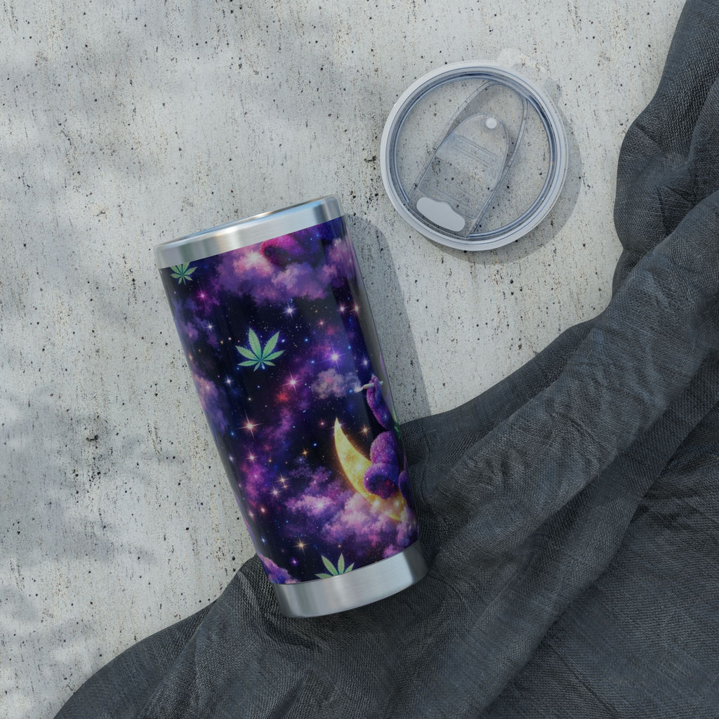 Galaxy Bear Cannabis Leaf 20oz Tumbler