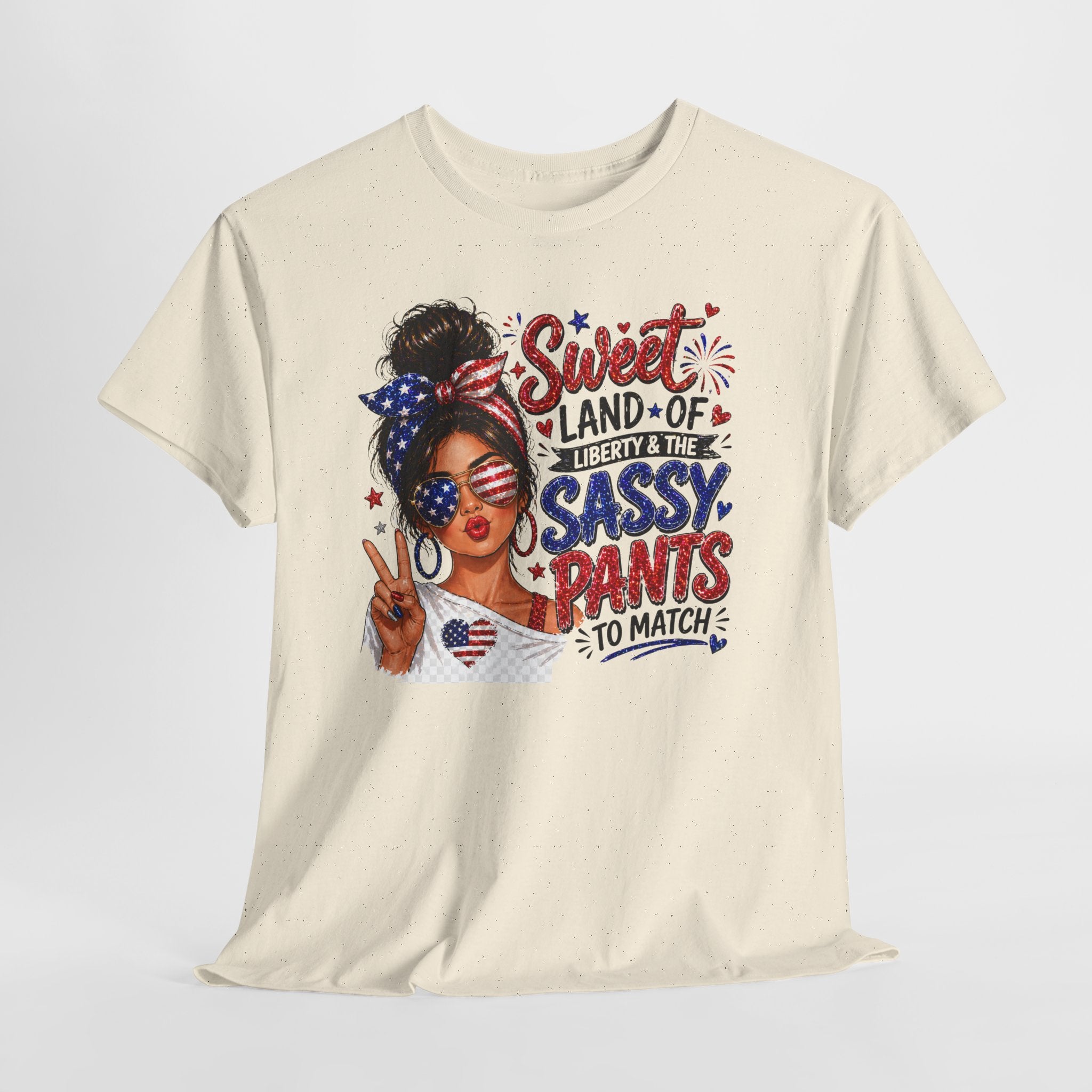 Patriotic 'Sweet Land of Liberty' Sassy Pants Tee
