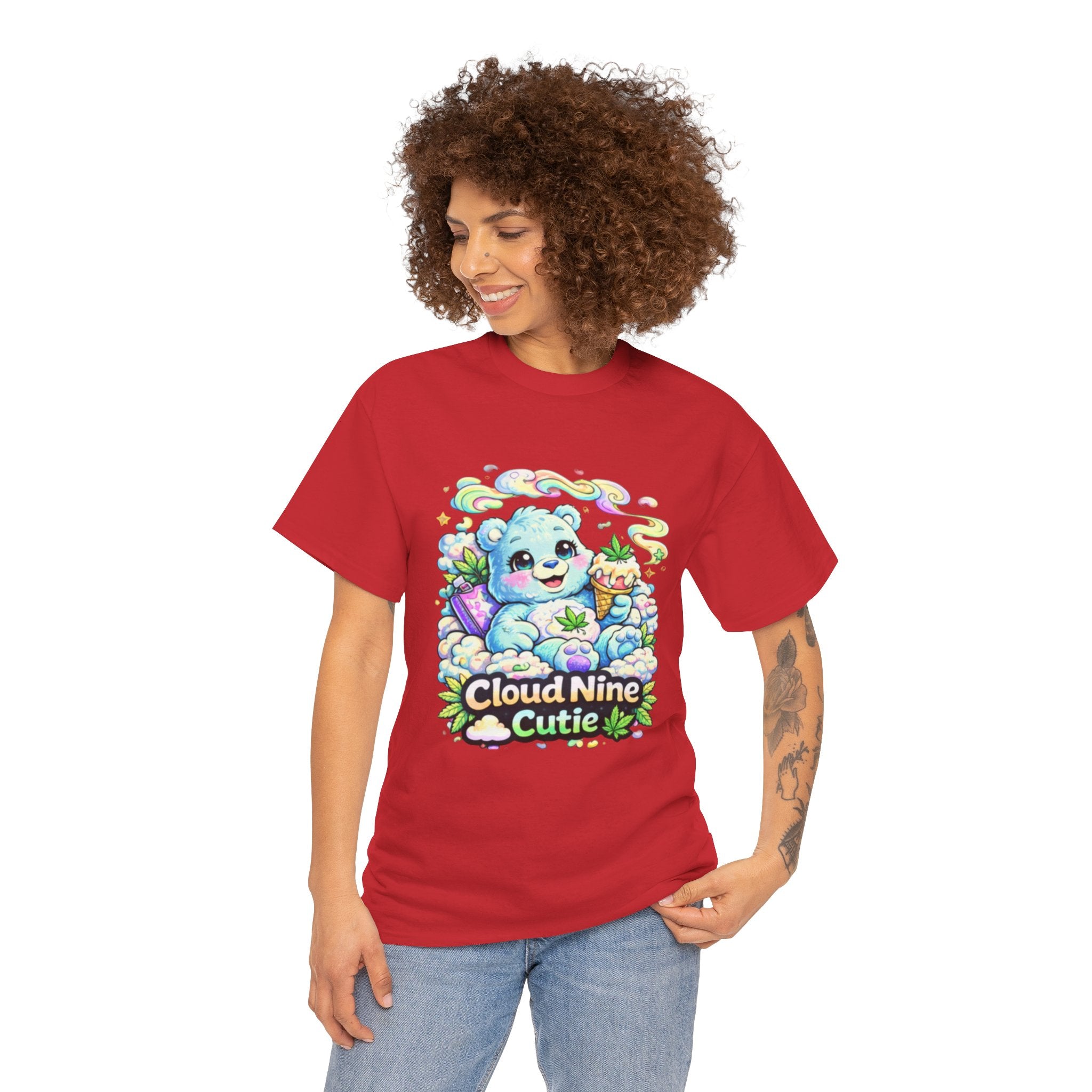 Cloud Nine Cutie Tee — Cute Cloud Puppy Graphic T-Shirt