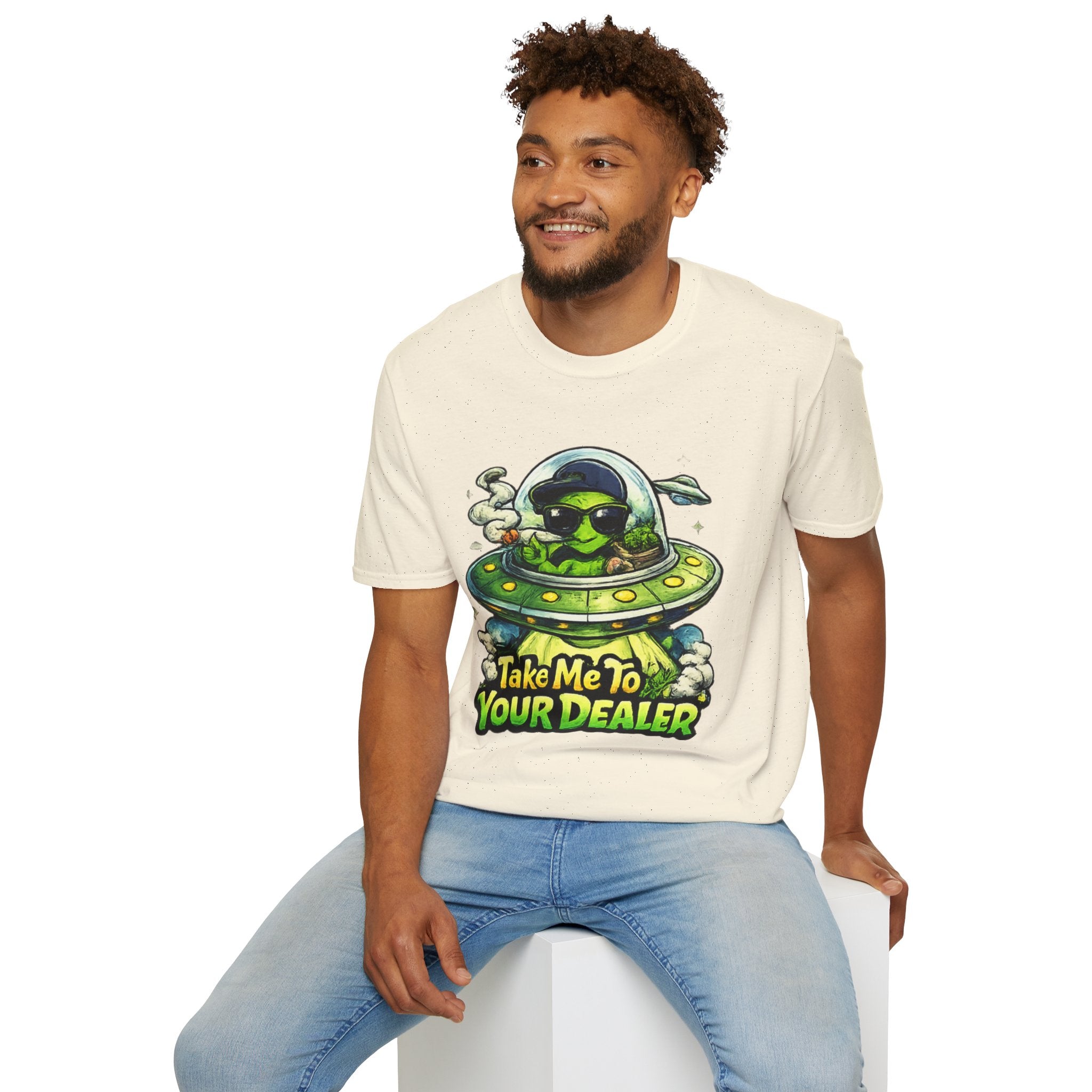 Take Me To Your Dealer Alien T-Shirt