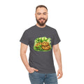 Cookie & Basil Garden Tee — Cute Baked Goods Illustration T-Shirt