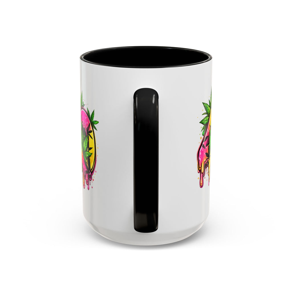 420 Drip Coffee Mug — Colorful Cannabis Stoner Art Accent Mug (11/15oz)