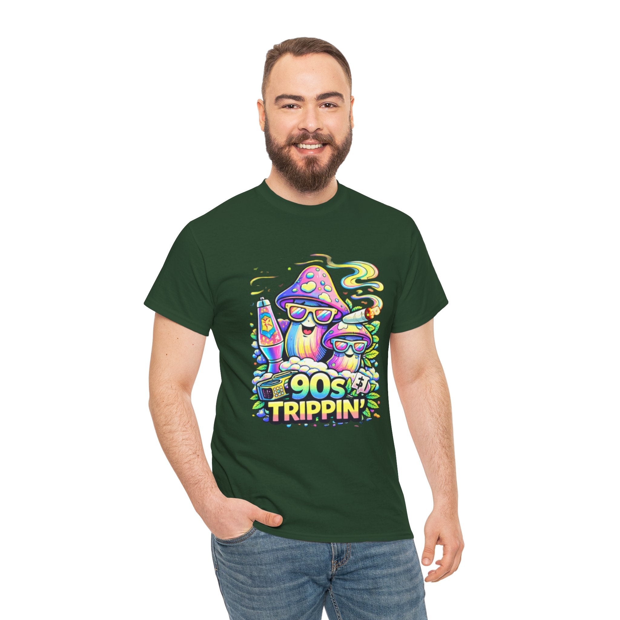 90s Trippin' Mushroom Tee